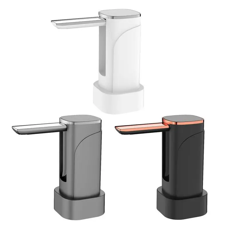 

Electric Water Dispenser Pump Portable Hand Press Water Bottle Pump Universal Digital Display Noise Reduction Water Pump