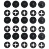 Light Race Bib Buckles Fastening System Race Number Buckle 40 Pack Portable Sports Equipent Track Skating Cycling 1