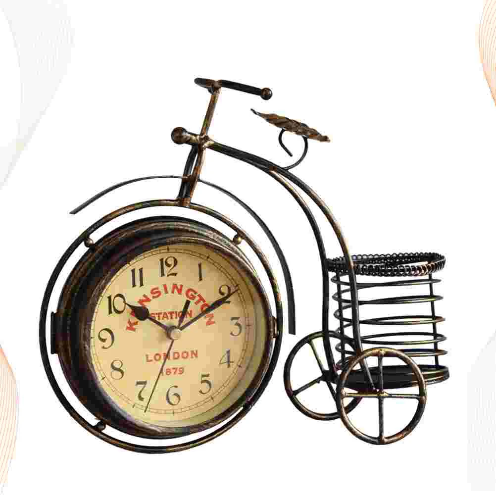 

Old Fashioned House Decorations for Home Decorative Table Clocks Craft Ornament