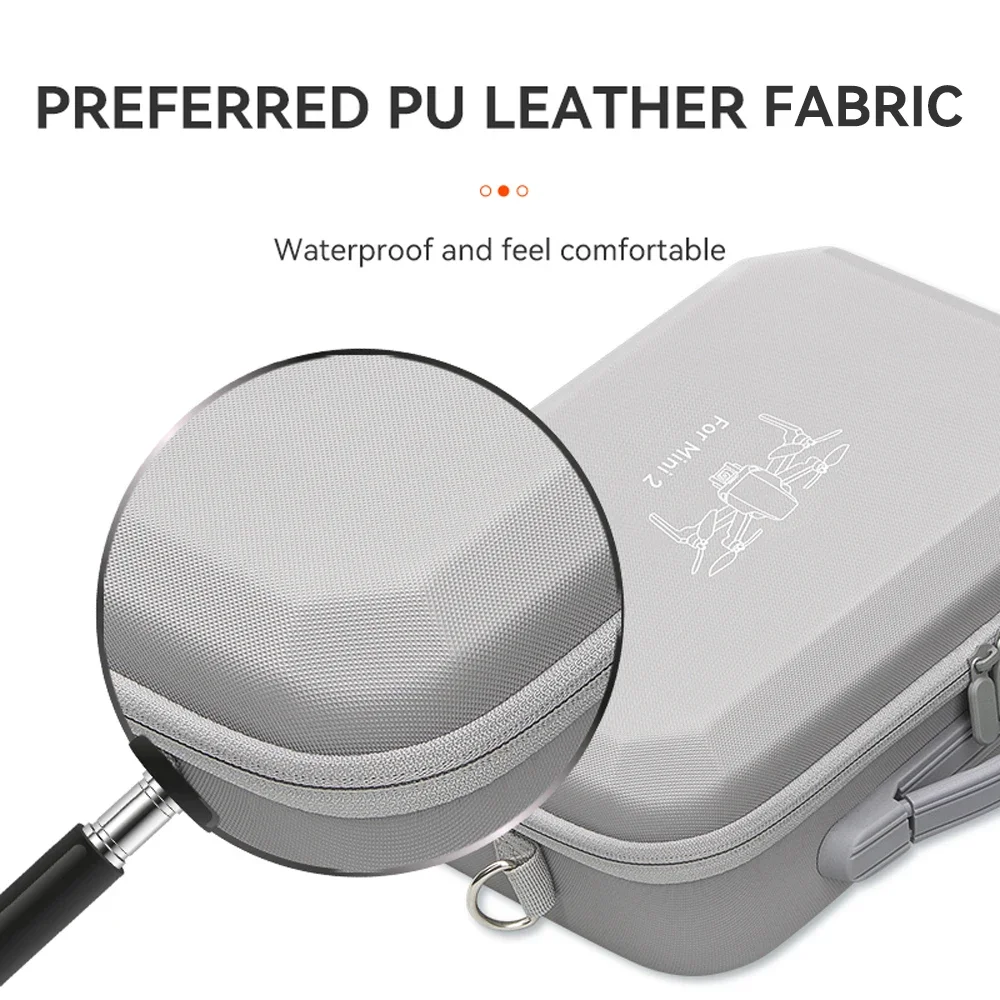 Carrying Case Storage Bag Suitcase Shoulder Bag For DJI Mini 2/Mini 2 SE/Mini 4K Drone Accessories Splash-proof