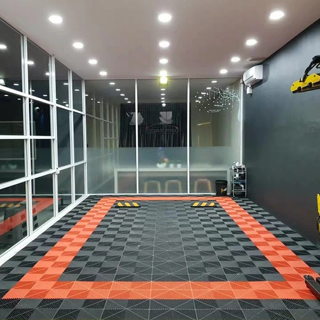 Piastrelle per pavimenti per Garage a coste ad incastro modulari Beable per  Showroom e Exibition di dettagli per Garage - AliExpress