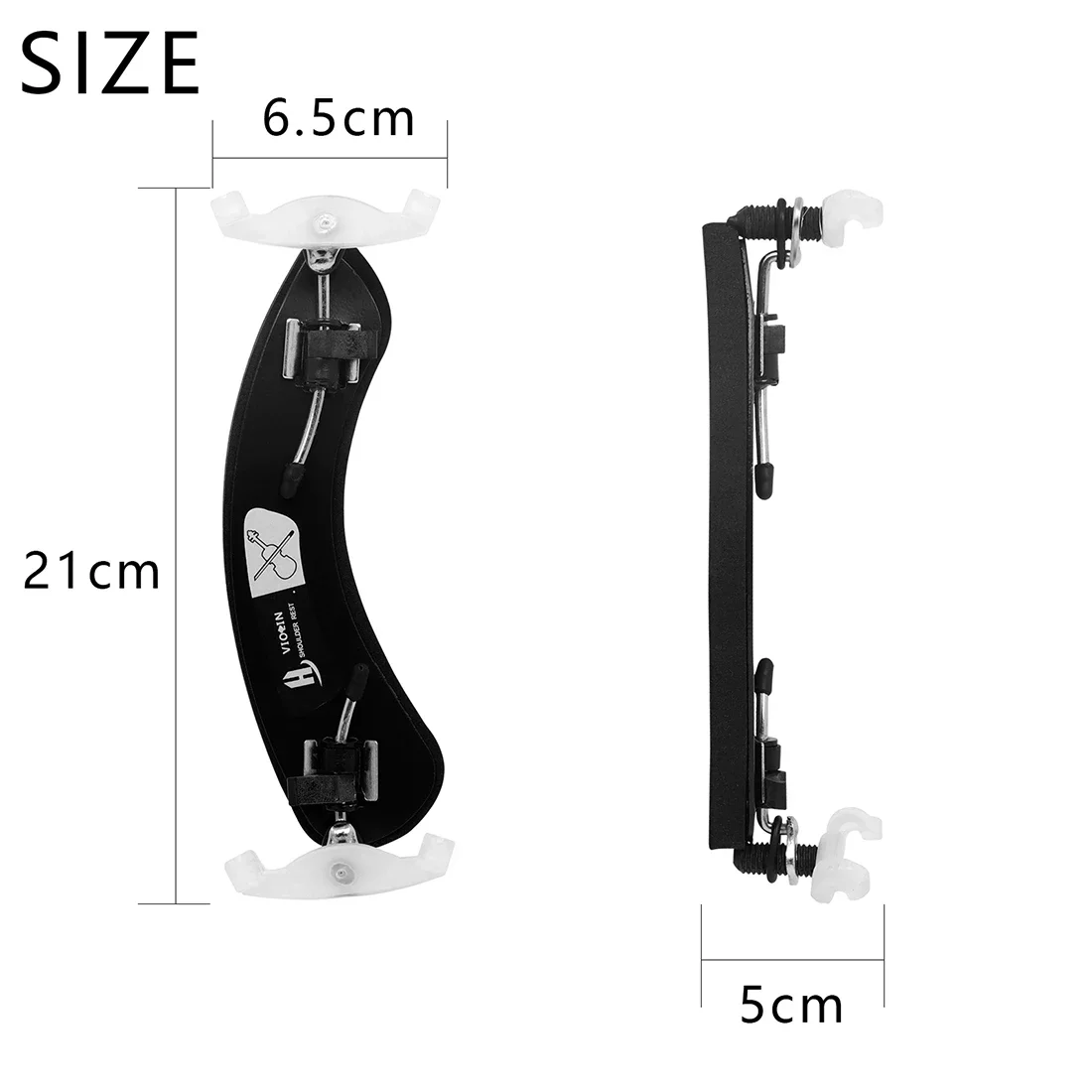 4/4 3/4 1/8 Violin Shoulder Rest Adjustable Violin Soft Shoulder Pad Professional Stringed Instrument Parts & Accessories