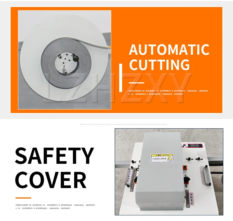 Automatic Edge Banding Slitting Machine Dust-free Cutting Edge Banding Machine C