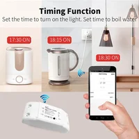 Tuya WiFi Smart Switch APP Wireless Controller Universal Breaker Timer Smart Life Work Switch Lncluding Bluetooth 5