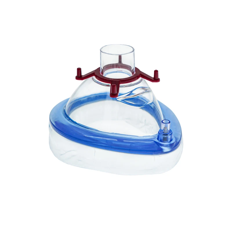 PVC Anesthesia Mask Ultra Soft Cushion Mask Anesthesia With One-way Valve For Adult Child Infant Neonate 1PC/5PCS/6PCS/7PCS