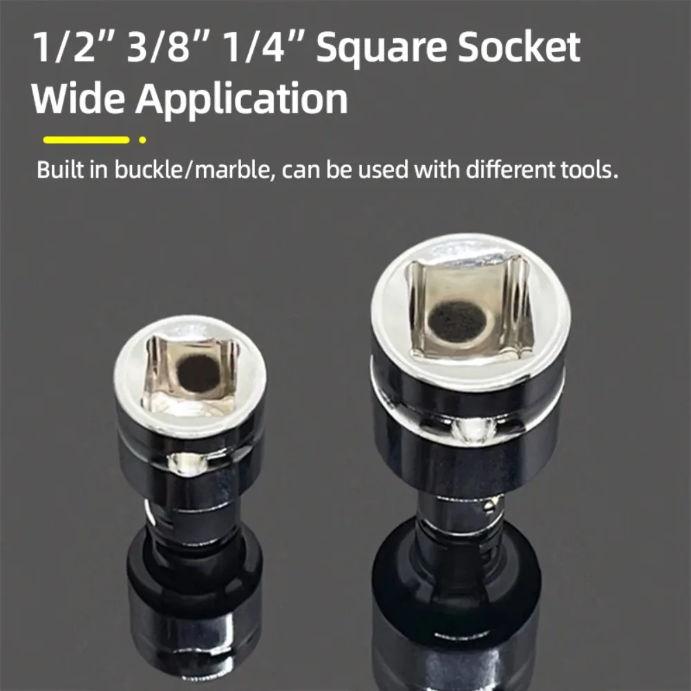 1/4 Zoll, 3/8 Zoll, 1/2 Zoll Vierkantantrieb auf 1/4 Zoll Sechskantschaft-Steckschlüsseladapter, Schnellwechsel-Bithalter, Reparatur-Handwerkzeugzubehör – Detail 4