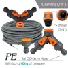 5-30M Adjustable Brass Atomizer Watering System Connected to 1/4" Hose Irrigation Greenhouse Smart Timer Plants Lawn watering 3