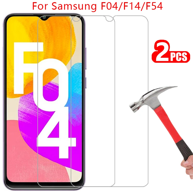 Vetro Temperato Protettivo Per Samsung Galaxy F04 F14 F54 Pellicola Salvaschermo Su F 04 14 54 04F 14F 54F Pellicola Samsun Samsumg Sansung