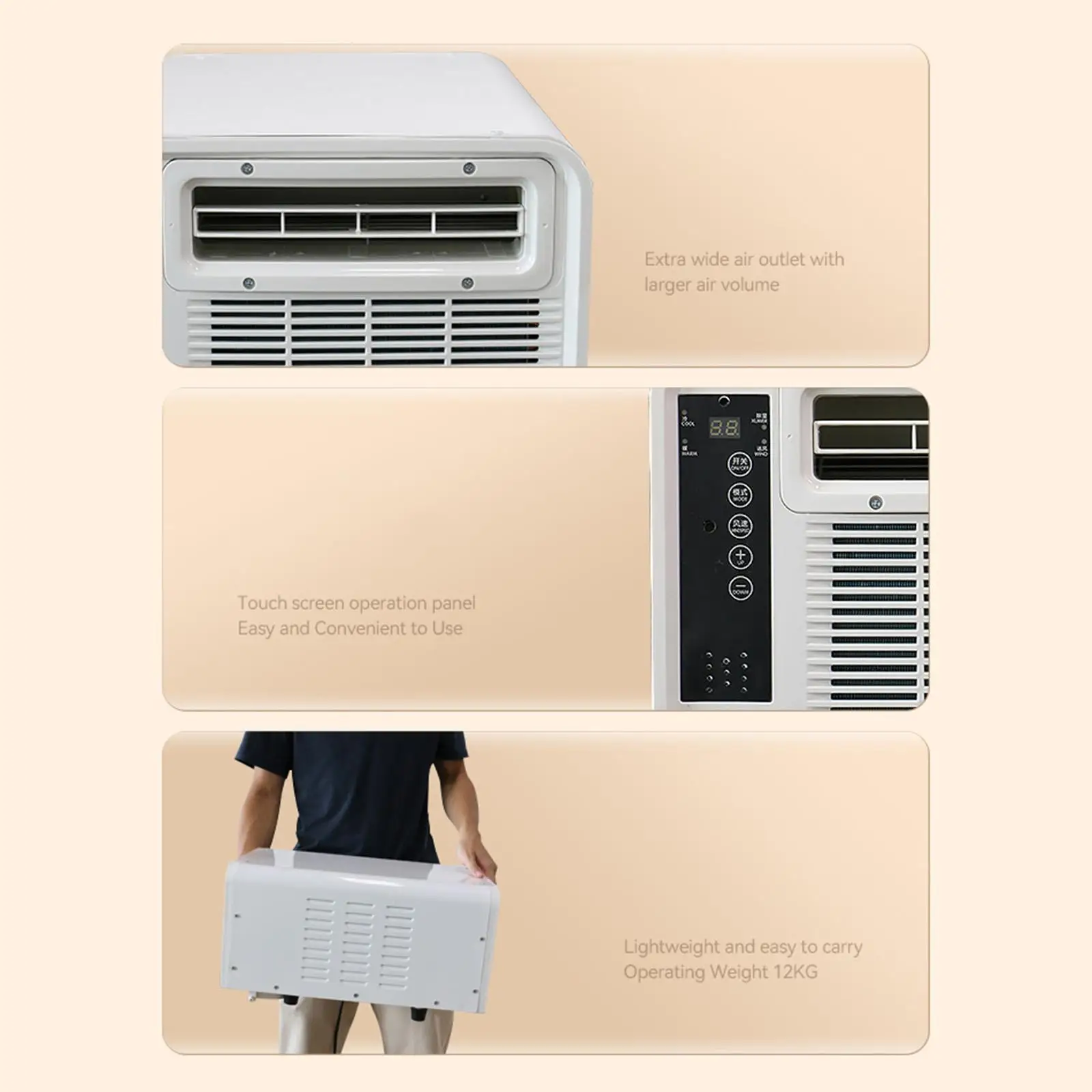Mobile Small Air Conditioner Small Rooms Dorm Desk Cooling Heating Appliance Mobile Small Air Conditioner Small Rooms Dorm Desk Cooling Heating Appliance