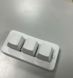 Enhanced Compact Mechanical Keyboard with Dual - Mode USB Connectivity - MK321Pro 3 mode (WHITE)