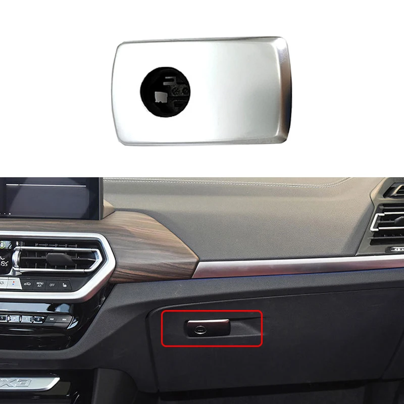 Car Glove Box Maniglia Estrattore Copre Adesivi Strumento Pull Switch Trim Per Bmw X3 X4 G01 G02 G08 17-23 Accessori Interni Auto 1 Pz