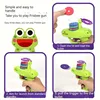 Carrot Gun Shooting Saucer Disc Toy Soft Bullet Foam Disc Launcher Gun Flying Shooter Pistol Kids Outdoor Game Recreation Toy 2