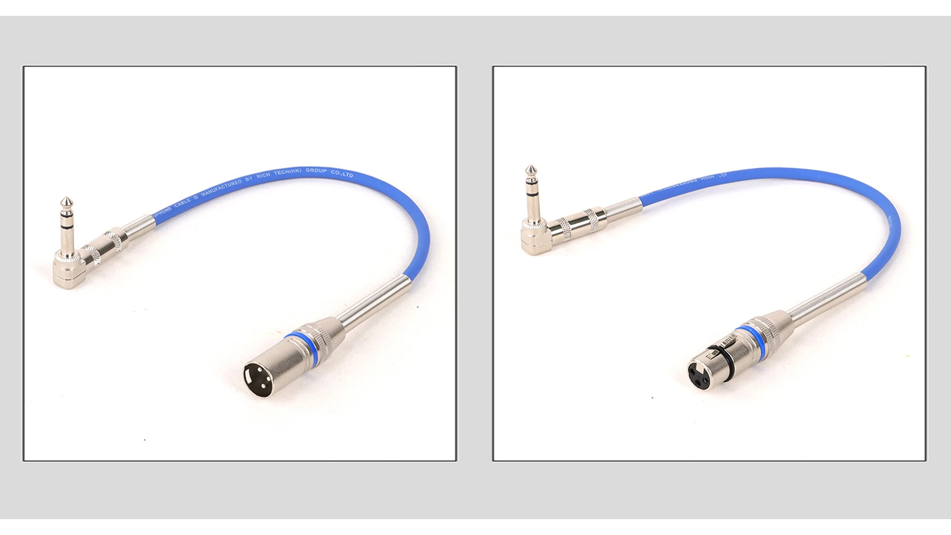 1 Stück XLR auf 90 Grad 6,5 TRS symmetrisches Audiokabel XLR Kanone Stereo Karon Mikrofon Mischpult Soundkarte Verlängerungsleitung – Detail 9