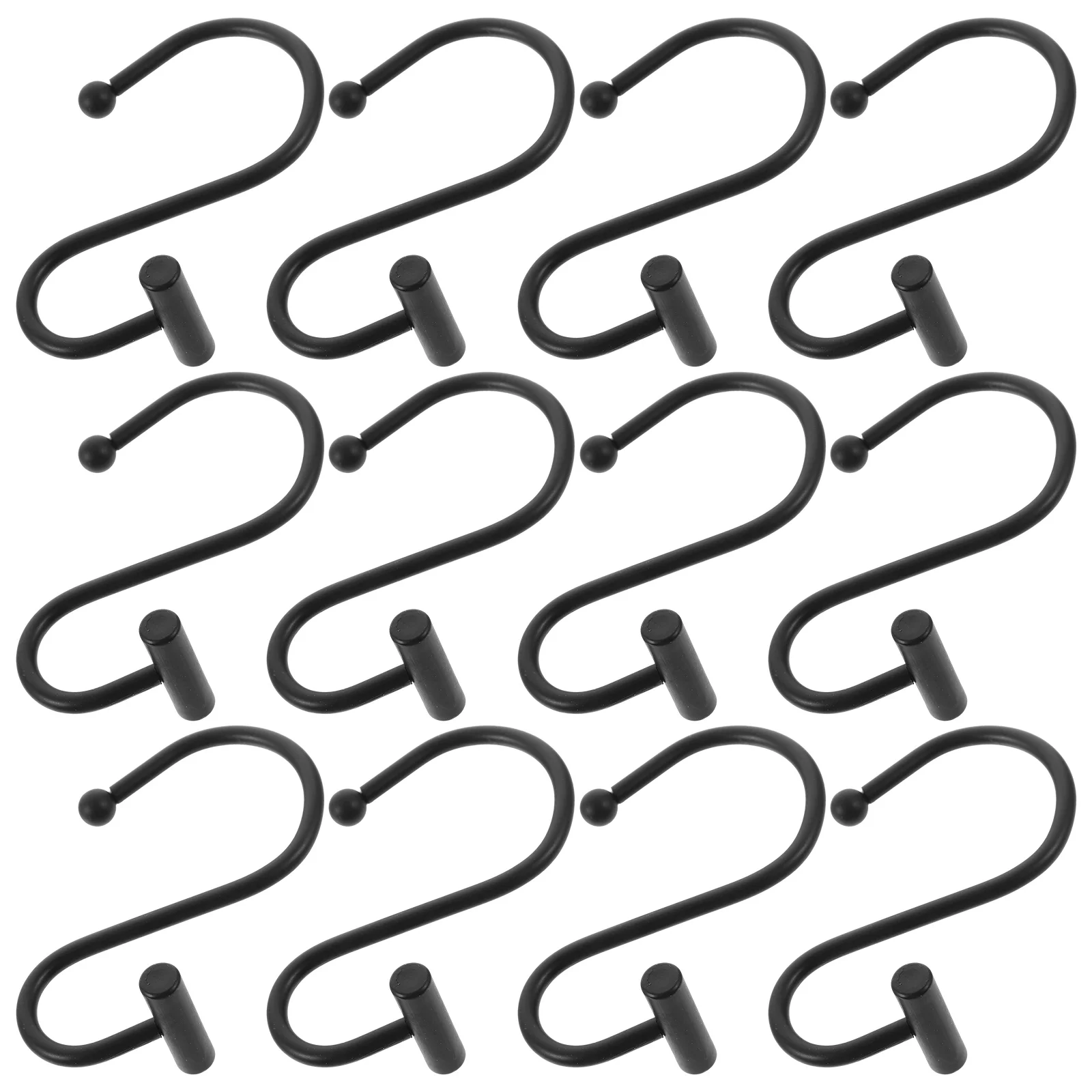 장식 샤워 행거 커튼 S 후크, 커튼 트랙 후크, 드레이프 행잉 후크, 12 개