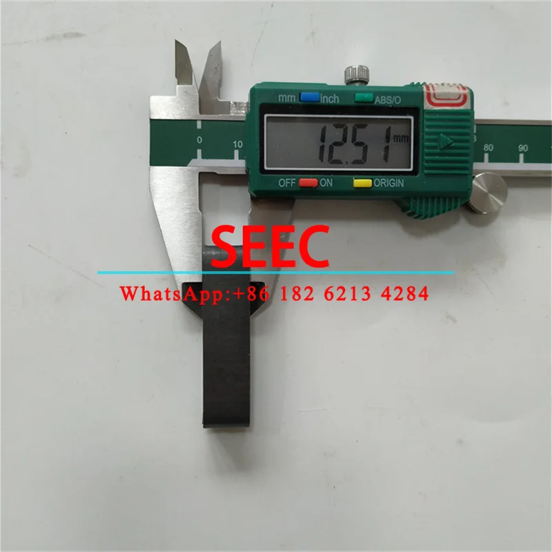 SEEC Elevator Landing Door Slider Basement Black L50mm W11mm H12mm 50*12 mm