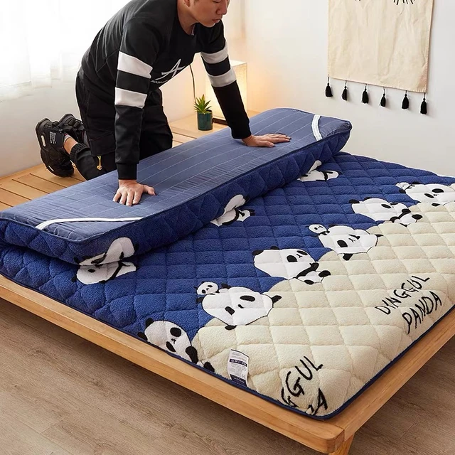 Bed Mattresses Memory Foam Mattress Topper King Size Bed Inflatable Mattress  Double Tatami Lits Futon Bedroom Furniture 80x190 - AliExpress