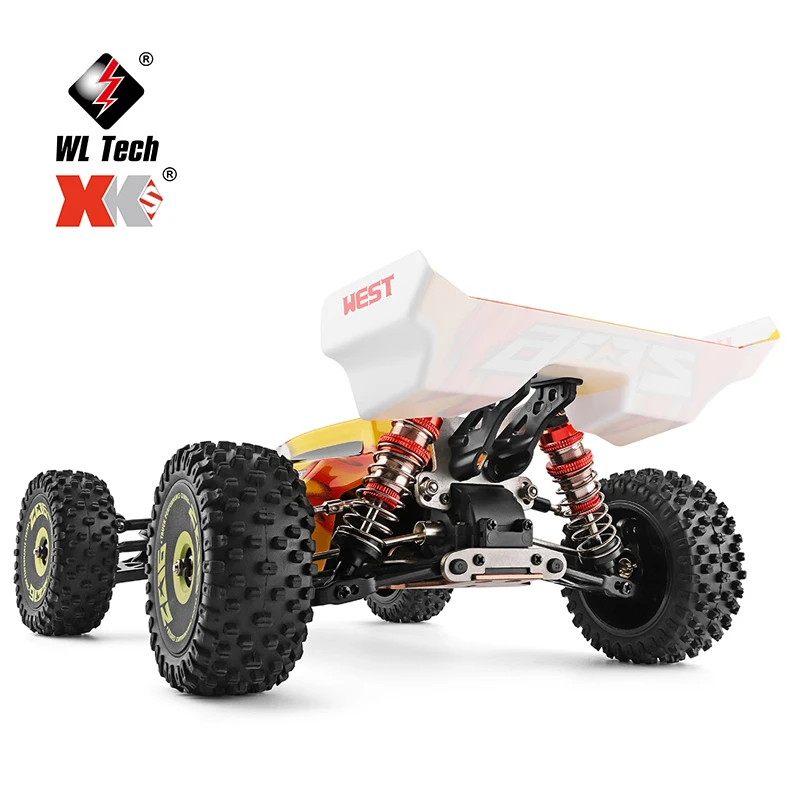 Dilwe Motore a Spazzola RC, 1/14 Motore a Spazzola in Carbonio RC 550 Adatto per 144001 Parti di Automobili in Lega a Ruote RC(144001-1308