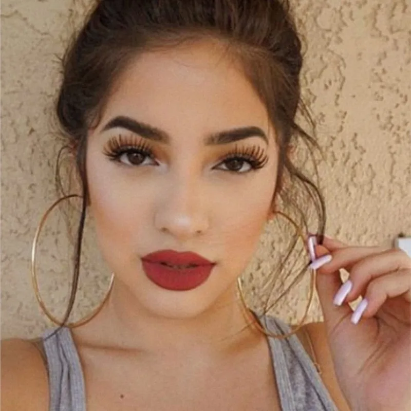 

Big Hoop Earrings Elegant New Fashion Ear Ring European and American Rings
