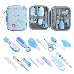 Deluxe Newborn Grooming & Healthcare Essentials Set (Blue)