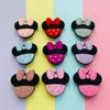 10Pcs Minnie Shape Silicone Beads BPA Free Baby Teething Bead For DIY Pacifier Chain Accessories Nursing Baby Teething Toy 1