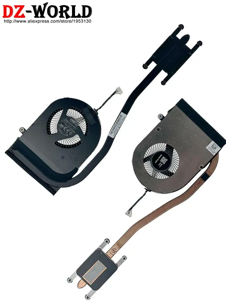 Laptop Cpu Placa Gráfica Ventilador de Refrigeração Dissipador Lenovo Thinkpad T580 P52s 01er494 01er493 01yr453 01er496 01yr455 01yr456 - Imagem 2