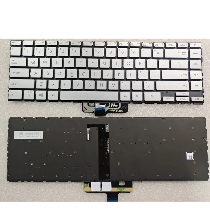 Tastiera Per Laptop Usa Per Retroilluminazione Asus Zenbook 14 Q408 Q407 Sn5022B