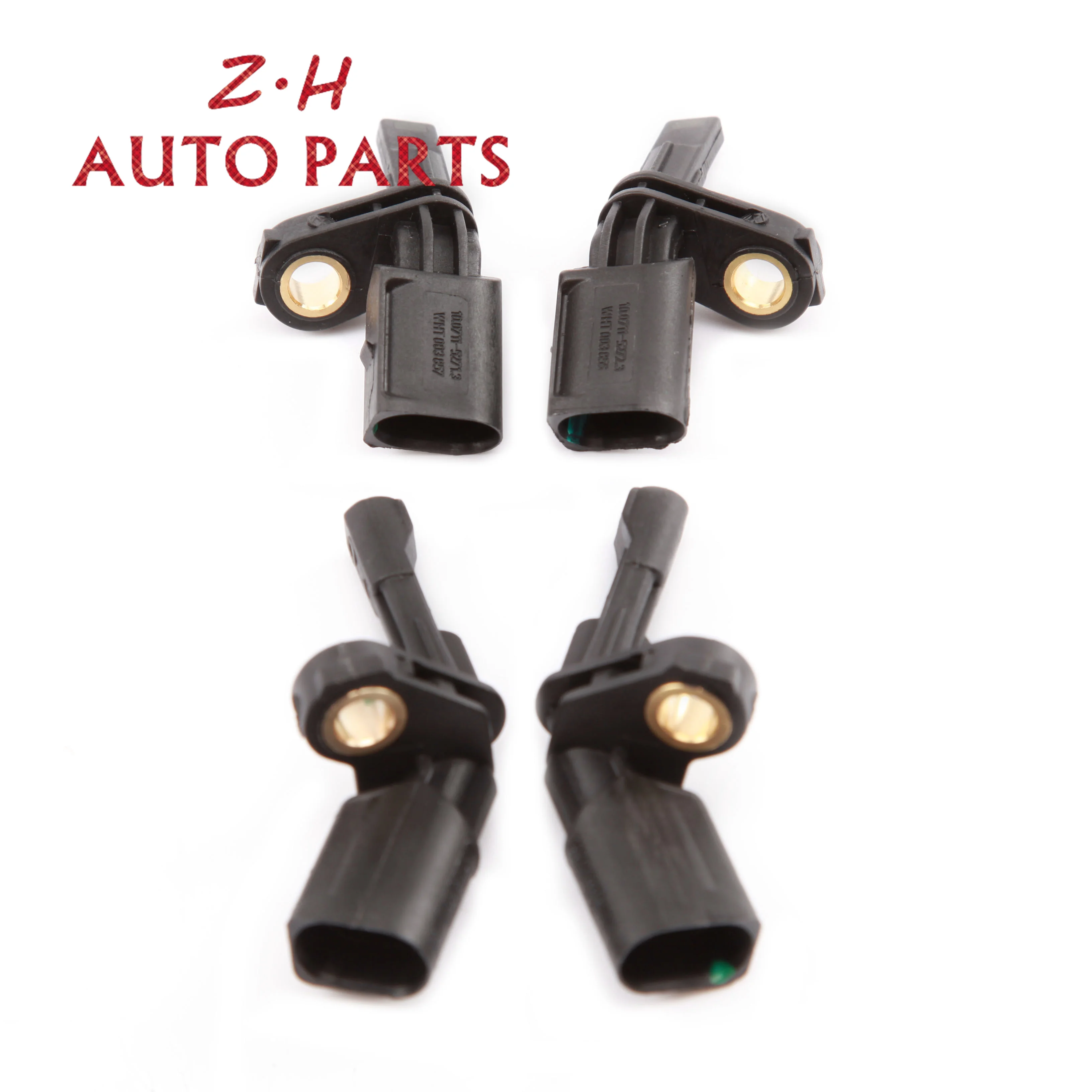 NEW 4Pcs Black FWD ABS Wheel Speed Sensor 1K0 927 807 For Audi A3 S3 TT VW Tiguan Jetta Passat B6 Golf MK5 MK6 WHT003859 | Автомобили и
