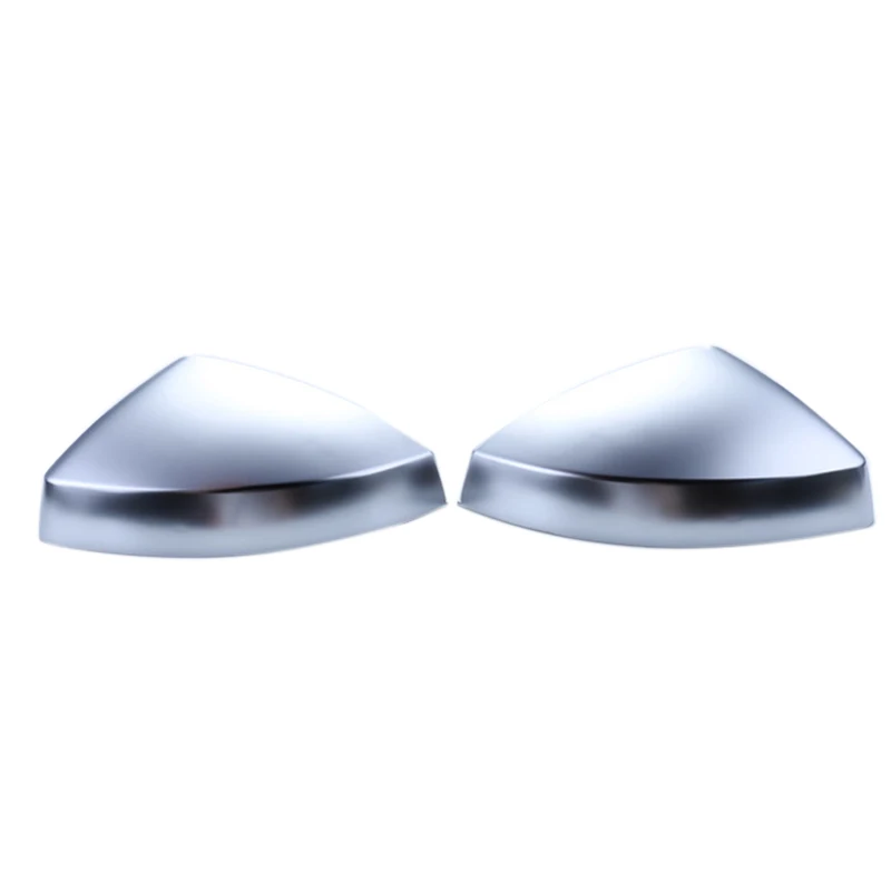 

1Pair Car Wing Mirror Caps Matt Chrome Mirror Cover Rearview Side Mirror Cap for -Audi A3/S3/RS3 2014-2021