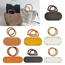 [SIMHOA] Crochet Bags Nail Bottom Shaper Pad with Holes amp Bag Handle DIY Bags Accessories tanie i dobre opinie CN (pochodzenie) Inne Glitter Chenille Stems