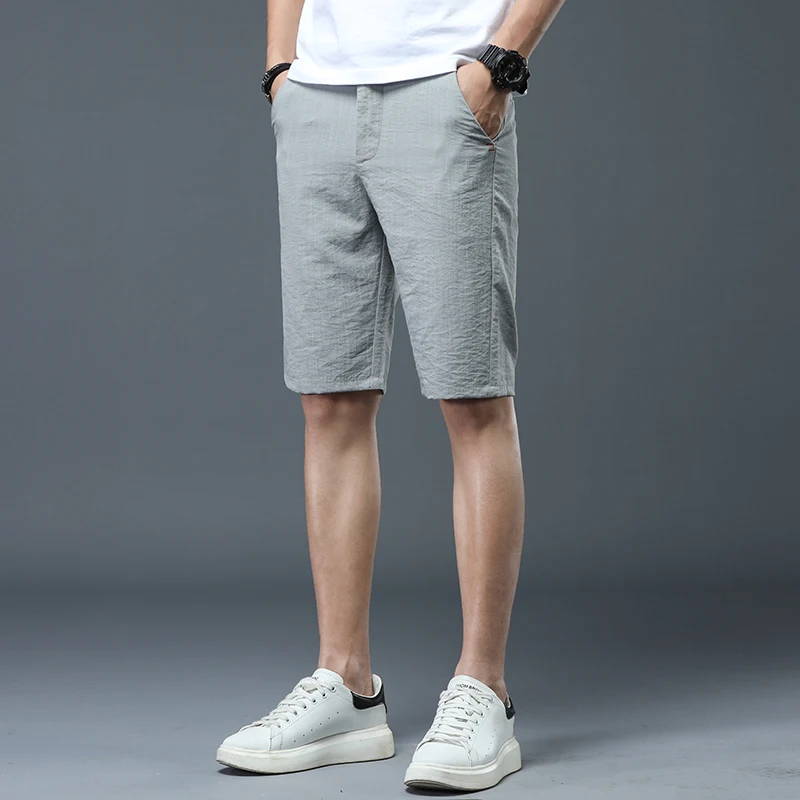 Summer Casual Shorts Men's Loose Straight leg Pant Trend Korean Version Slim 5 Point  Brand all Match Five Point Trousers