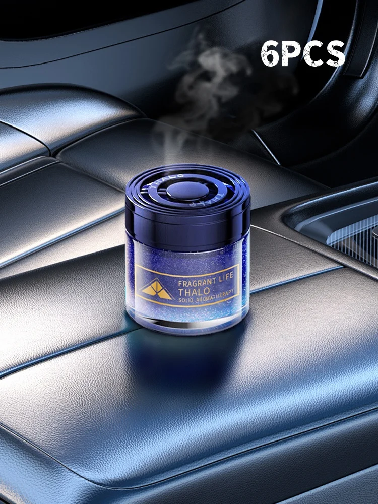 thumbnail image 1 of Difusor de perfume para coche, 1/2/4/6 unidades, ambientador, difusor esencial para coche, aromatizante de perfume, bálsamo aromático sólido, 1 of 5