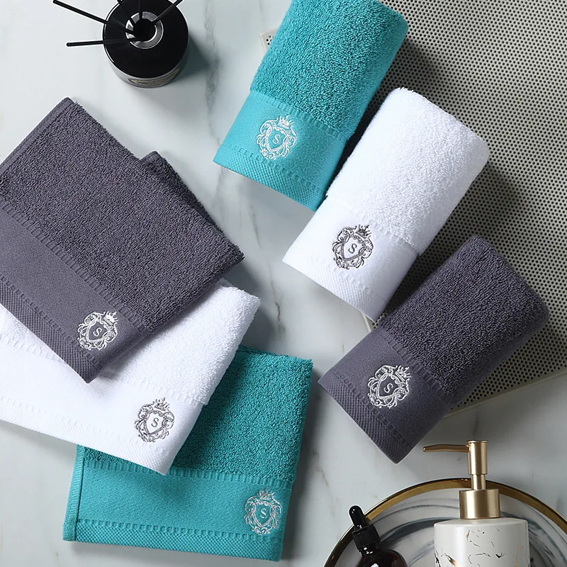 Bath towels cotton towel 100% Cotton Towels for hair bandana fastdry bathroom adults large size beach cover