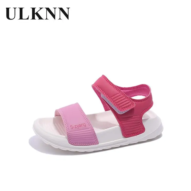 Girl Leisure Boom Sandals 2023 New Summer  Pure Color Baby Shoes Boy Pure Lubricious Beach Leisure Joker Soft Beach Sandals витэкс шампунь и пенка для купания новорожденных гипоаллергенный 2в1 0 baby boom 250