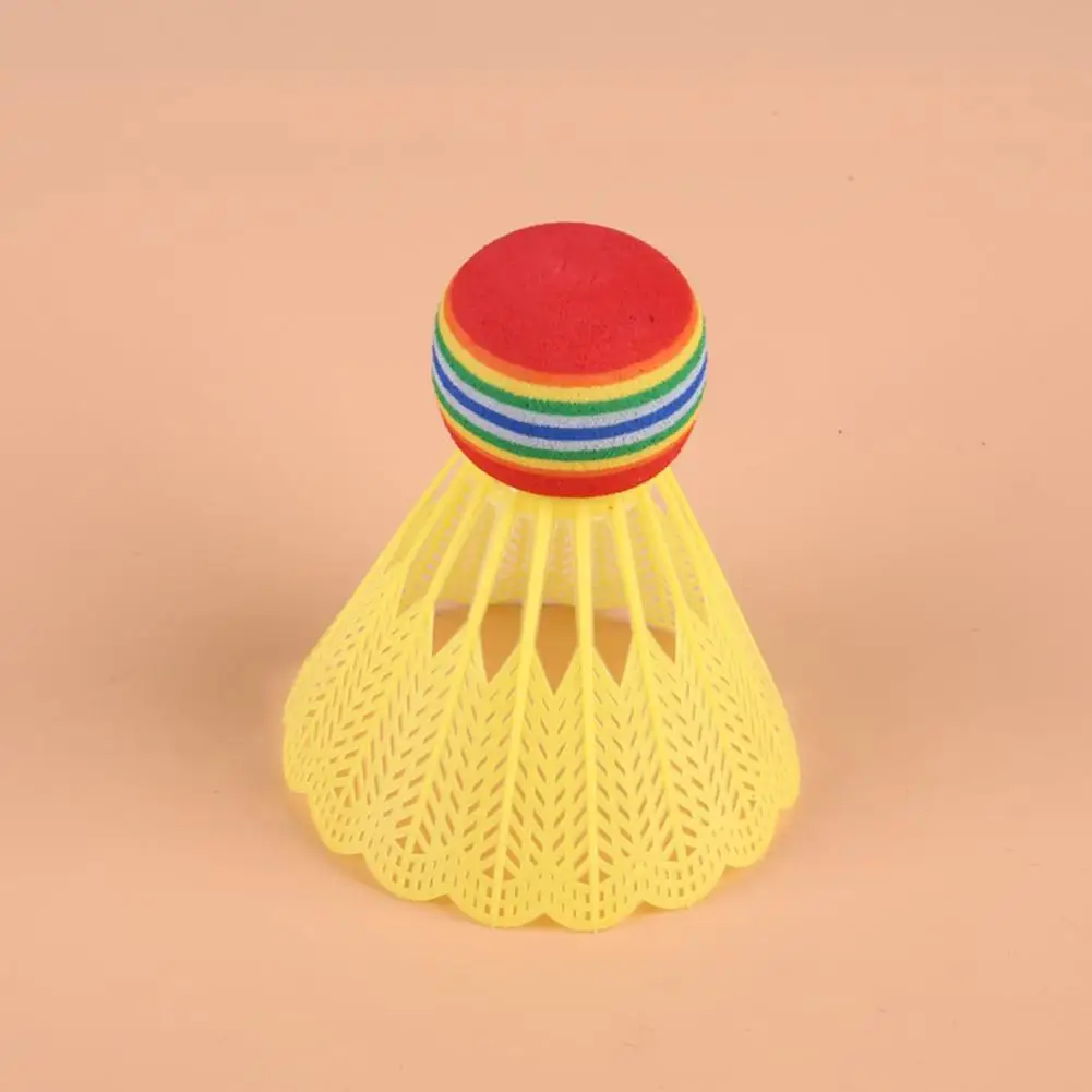 Training Shuttlecock High Speed Training Badminton Continuously Bounce Good Toughness Badminton Ball Sports Accessories 10Pcs