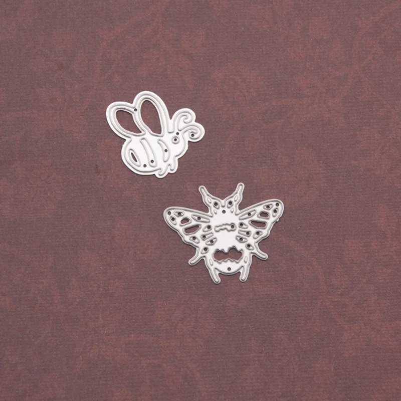

kawaii honeybee Metal Cutting Dies Set DIY Scrapbooking Die Cutout Wedding Party Craft Card Making Stencil 5.8x3cm