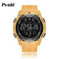 POSHI Brand Digital Watch for Man Stopwatch Alarm Clock Led Light Sport Man Wrist Watches Outdoor Fashion Electronic Watches 1