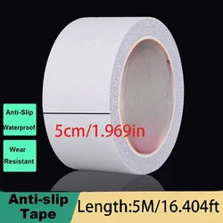 Transparent Heavy - Duty Anti - Slip Safety Tape - Waterproof Grip for Stairs, Showers, and Balconies (1 Roll 5cmx5M)