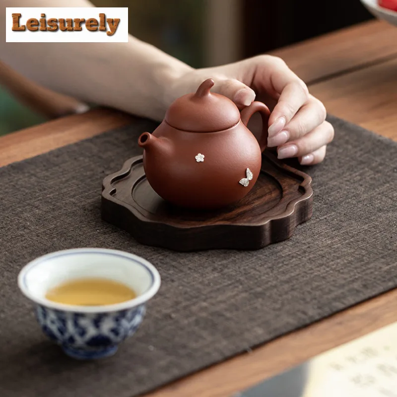 Cui Porcelain Purple Clay Eggplant Melon Teapot Tea Set Complete Set Handmade Tea Ceremony Set Teapot And Tea Cup Set Cha Gift