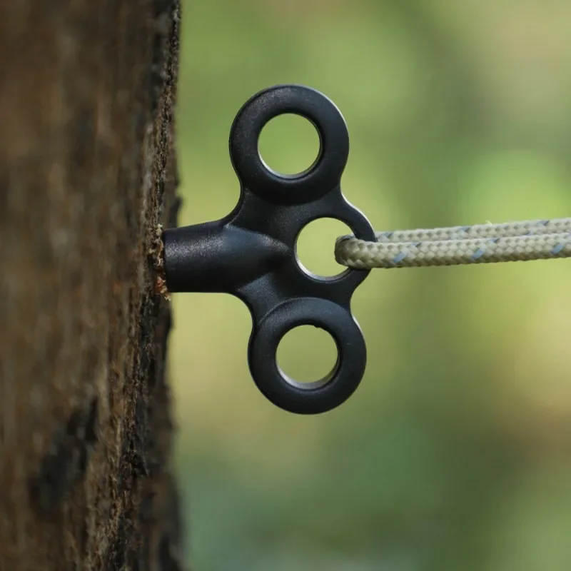 Outdoor Camping Luminous Tent Peg Screw Peg Nail Spike Hook Rope Tree Decking Travel Stainless Steel Tent Hook tent pegs camping tent accessories camping tent fasteners tent hooks