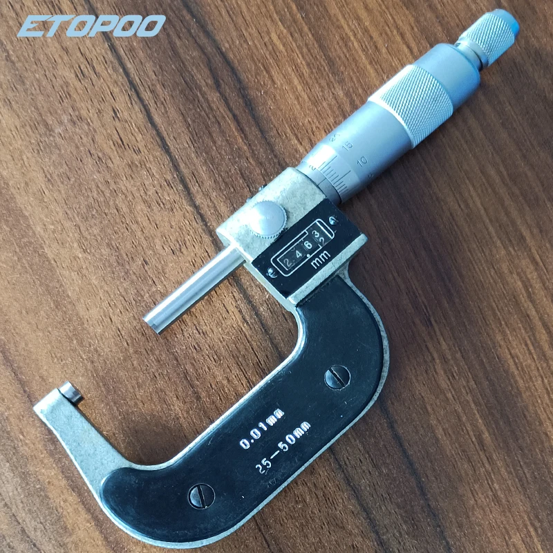 Description Picture 6 of item0-25mm 25-50mm 50-75mm 75-100mm outside micrometer with counter read digital Micrometer counter micrometer thickness gauge tool