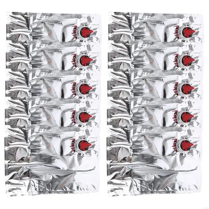 A2UE PE Texture Easy Pourring Large Capacity Wine Bag Suitable for Party and Picnics