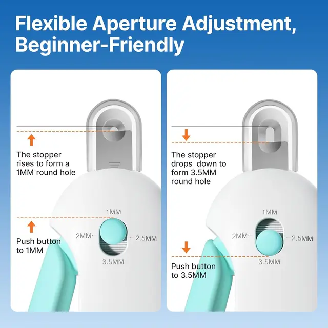 Pet Nail Clippers with Safety Guard