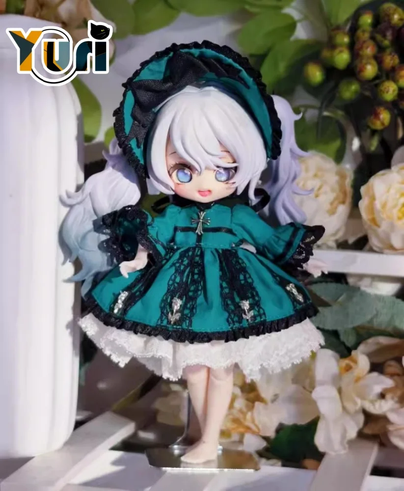 

Yuri Lolita Suit Costume for OB11 P9 BJD Clothes Clothing Skirt Game Cosplay Lovely Cute Props C