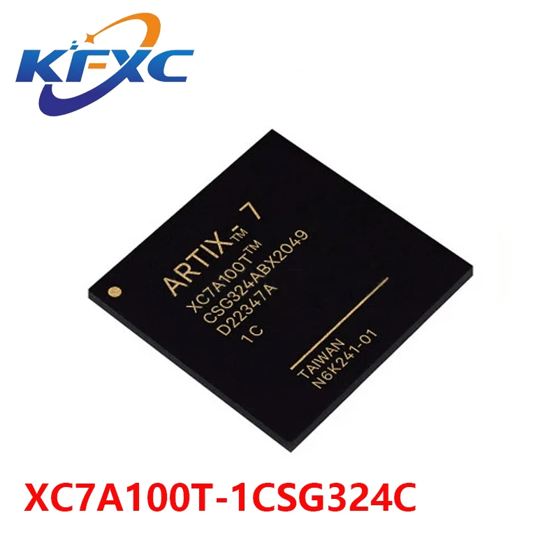 XC7A100T-1CSG324C CSPBGA-324 Field программируемый чип gate array IC, новый оригинальный аутентичный xc5vsx95t 2ffg1136c package fbga 1136 fpga field programmable gate array ic brand new