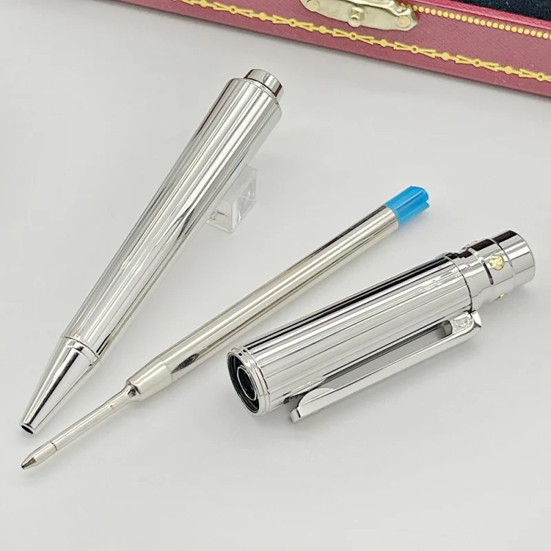 YAMALANG Classic Matte Metal Barrel Roller Ball Ballpoint Pen With Serial Number Writing Smooth CT Stationery