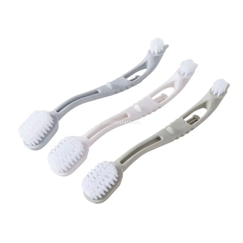

Dropship Double-end Shoes Brush Cleaning Sneaker White Shoes Cleaner Kit Household Clean Brushes Home Laundry Tool