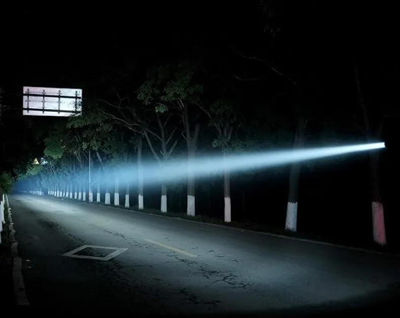 Description Picture 5 of itemSuper Powerful LED Flashlight Zoom Tactical Torch Light High Power USB Rechargeable Lamp Long Range Ultra Bright Lantern Hunting