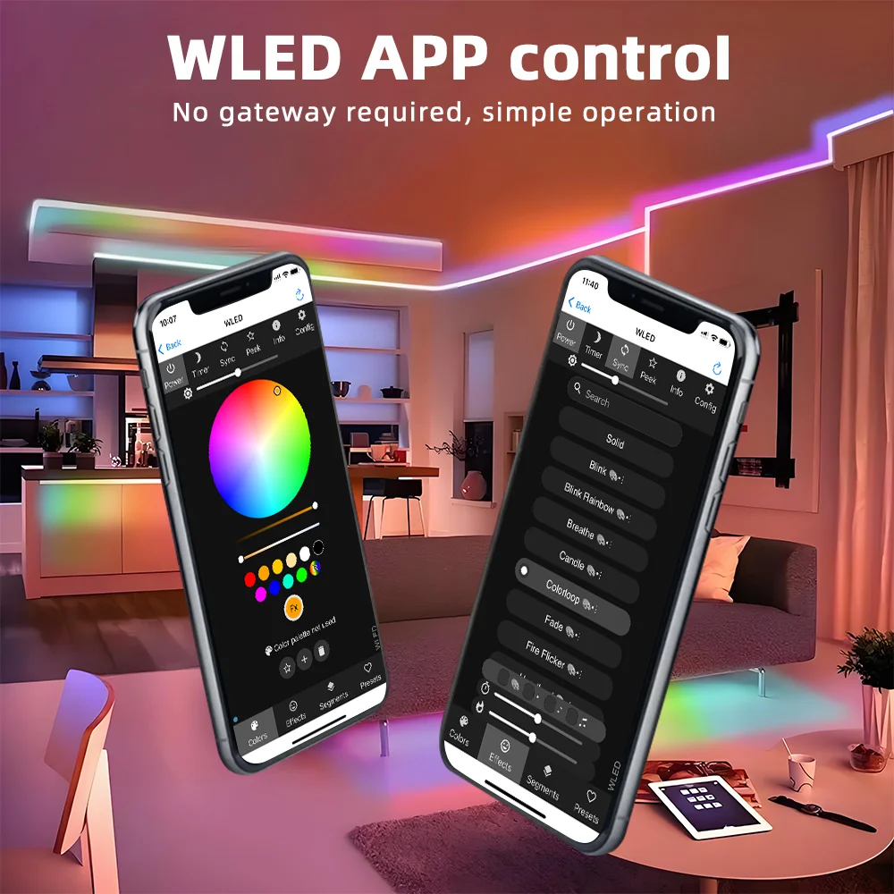 รูปสินค้า คอนโทรลเลอร์ ESP32 ควบคุมแถบไฟ LED ได้หลากหลาย