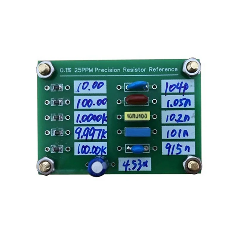 

0.1% 25PPM Precision Resistance Reference Board Used With AD584 LM399 To Calibrate And Calibrate Multimeters Easy To Use