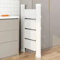 Compact Indoor Thickening Kitchen Step Stools Foldable Attic Roof Step Ladders Agility White Escalera Plegable Home Furniture 3